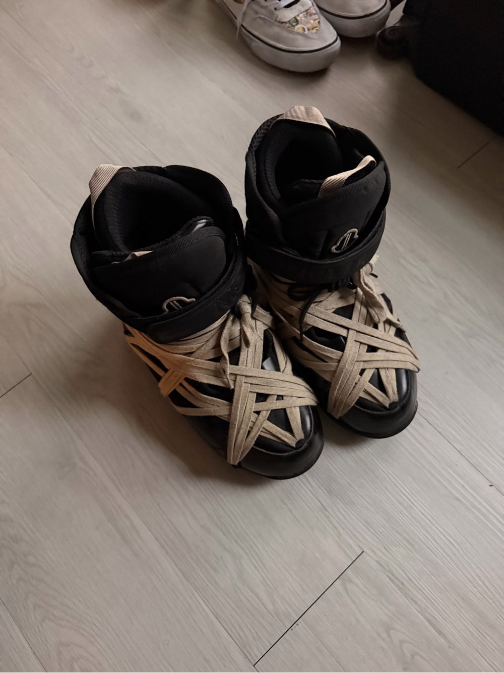 Moncler x Rick Owens Amber Snow Ankle Combat Boots